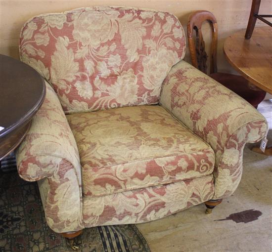 Upholstered armchair